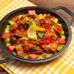 Paprika-Hähnchen-Pfanne mit Kürbis – Gesundes Rezept