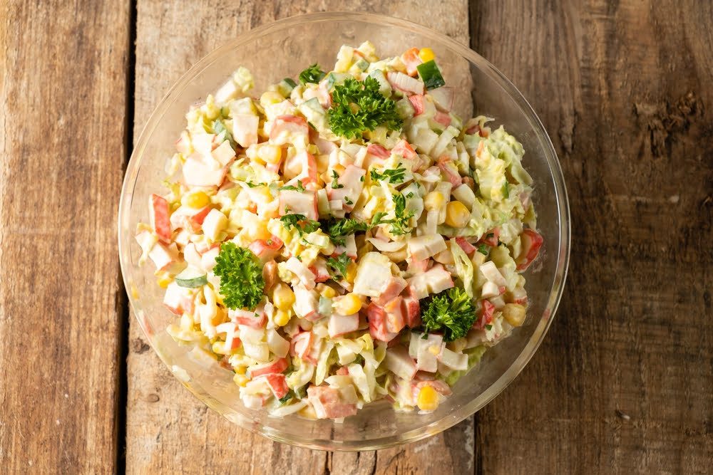 golden corral seafood salad recipe