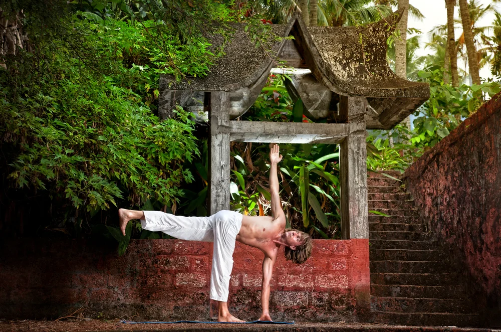 Revolved Half Moon Yoga Pose