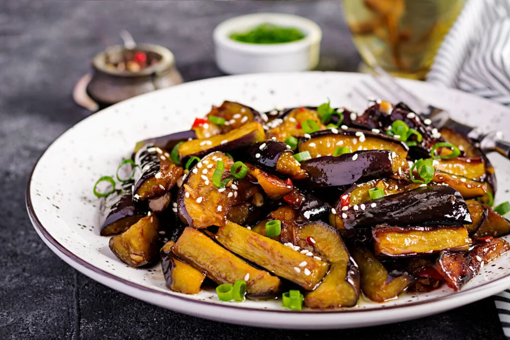 Roasted Eggplant Salad