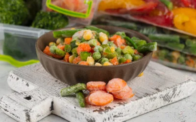 Snow Peas with Smoked Salmon