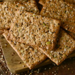 Gluten free and Vegan Seed Crackers