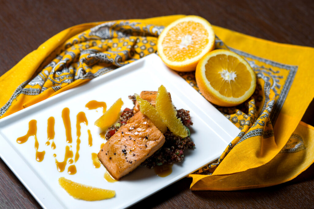 Grilled Fish With Honeyed Lemon and Caper Sauce Tasty and Quick Healthy Recipe