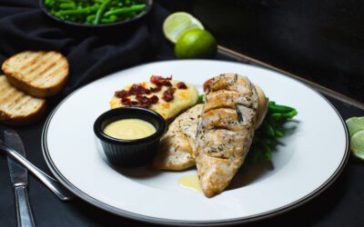 Dorade mit Paprika im Ofen gegart: Gesundes Rezept