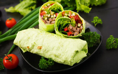 Spinach Tortilla Rolls