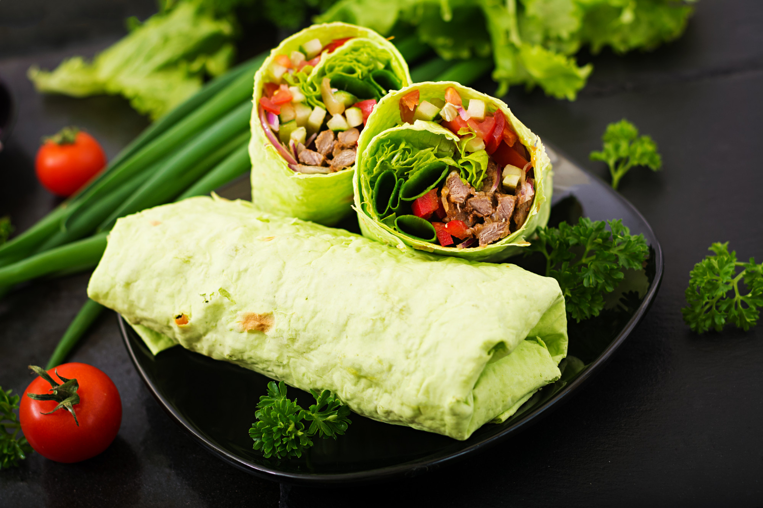 Spinach Tortilla Rolls