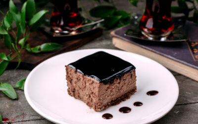 Fitness Chocolate Cake: Healthy Sugar-free and Gluten-free Sweet Recipe With Extra Protein