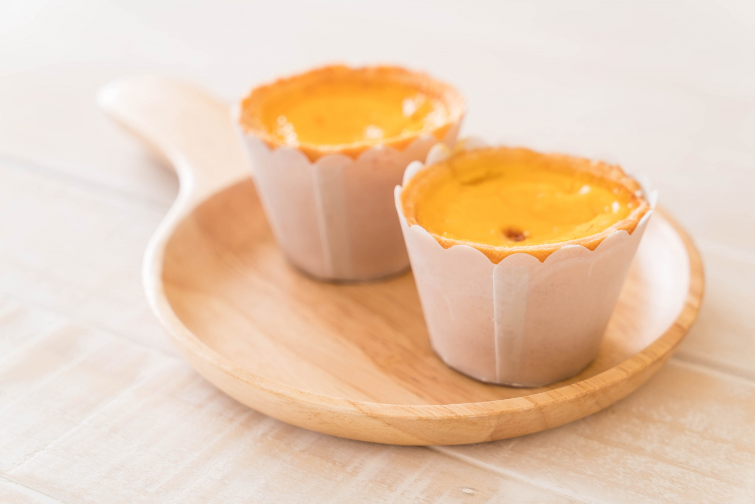 Persimmon and Cheese Cream Cups