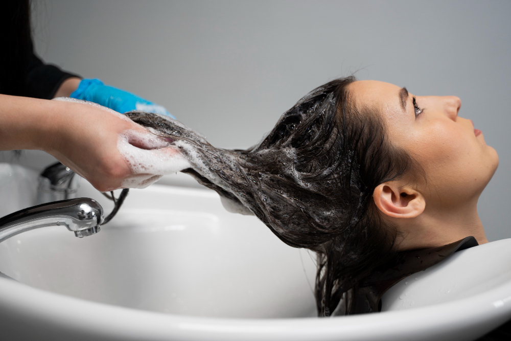 hair washing