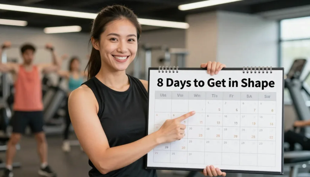 8 Days to Get in Shape: What You Can (and Can’t) Realistically Achieve 8 Days to Get in Shape