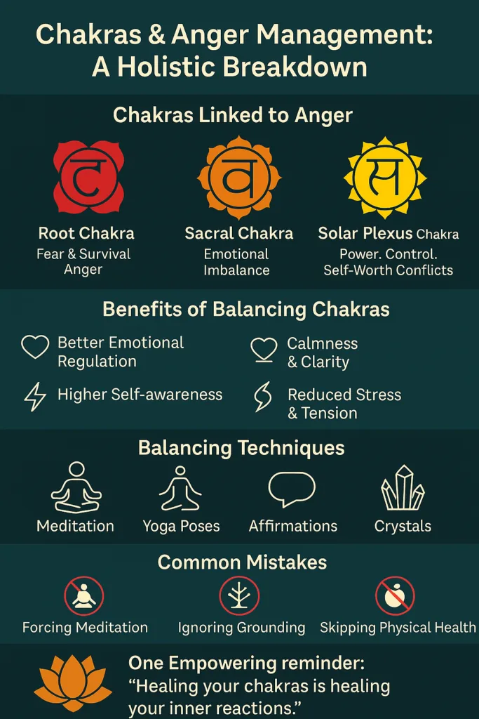 Chakras for anger
