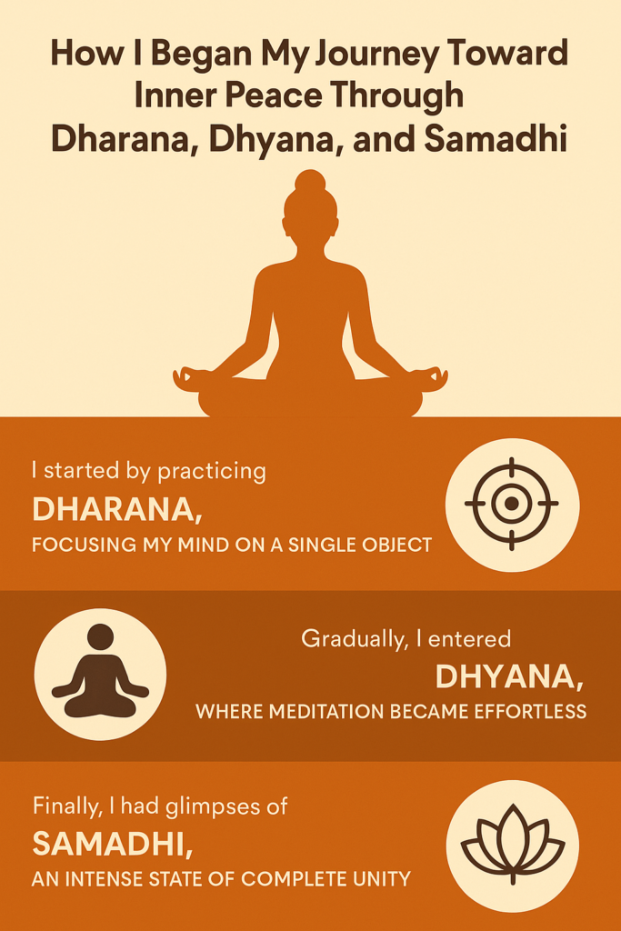 How I Began My Journey Toward Inner Peace Through Dharana, Dhyana, and Samadhi 4 My Journey Toward Inner Peace