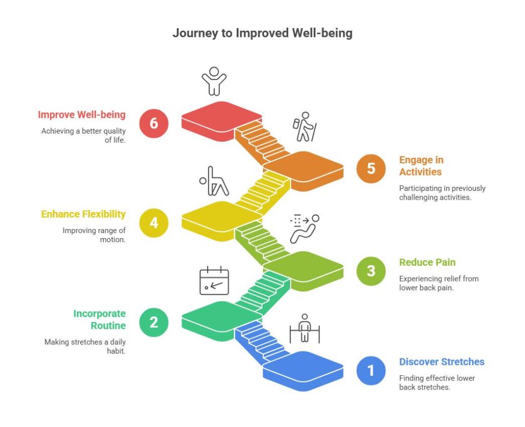 Cómo unos sencillos estiramientos para la espalda baja redujeron mi dolor y mejoraron mi movilidad