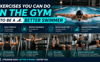 Exercícios que você pode fazer na academia para ser um nadador melhor