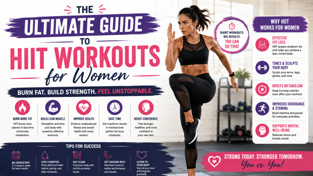 The Ultimate Guide to HIIT Workouts for Women HIIT Workouts for Women