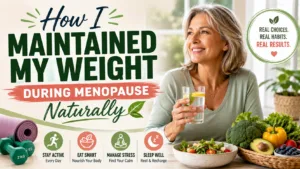 Bagaimana Saya Menjaga Berat Badan Saya Selama Menopause Secara Alami
