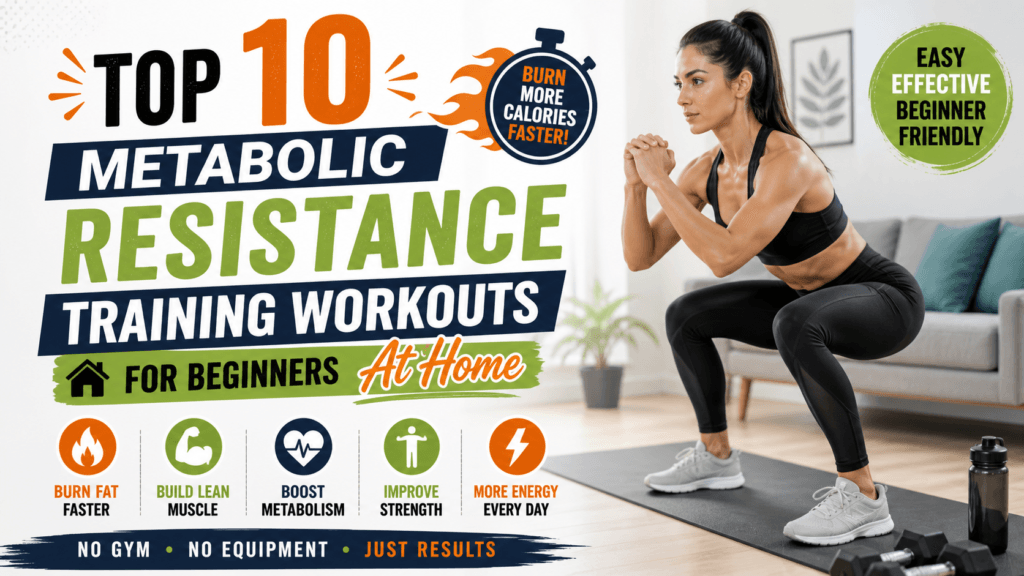 Top 10 Metabolic Resistance Training Workouts For beginners At Home Metabolic Resistance Training Workouts For beginners At Home