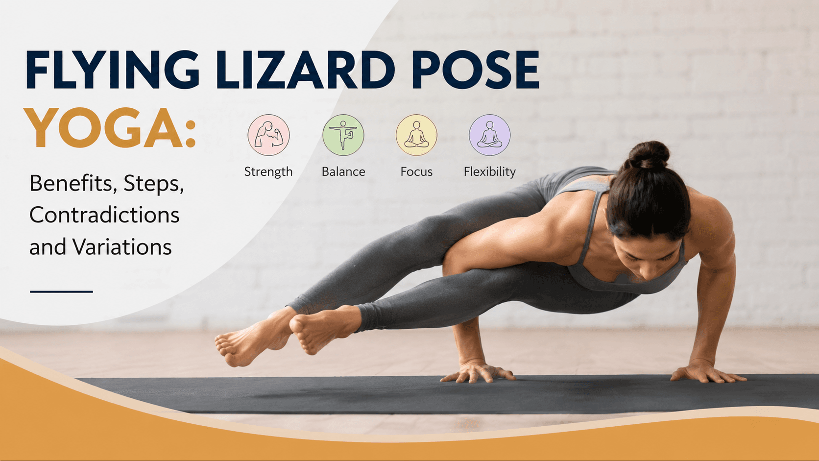 Flying Lizard Pose Yoga
